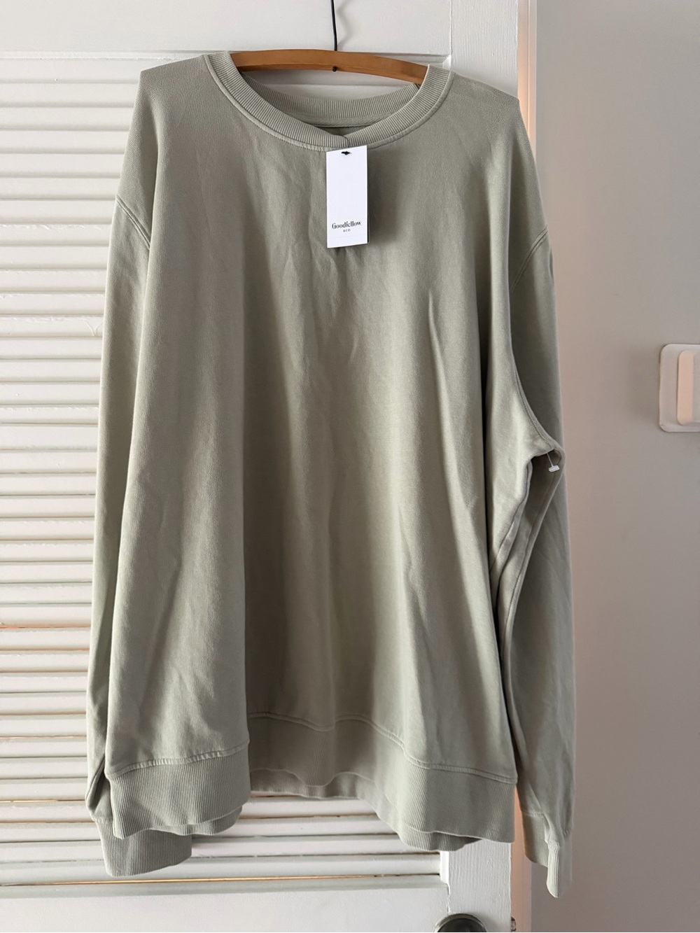 Goodfellow Men’s Sage Green Crewneck Sweatshirt XXL